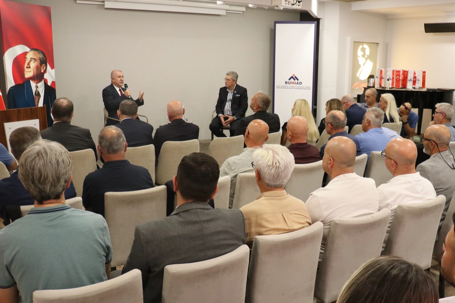 Prof. Dr. Ümit Özdağ'dan BUMİAD'a ziyaret